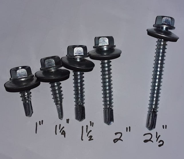 Self Tapping Screws (Available in 1,½,2,2½and 3 inches)