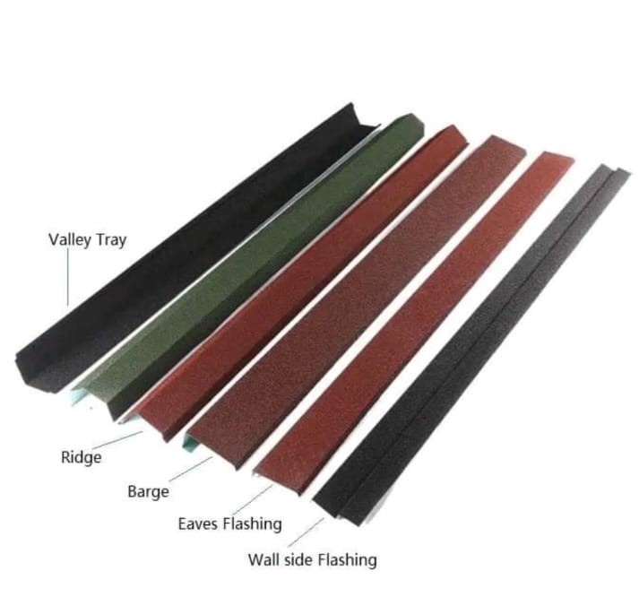 Accessories (Decra Ridges, Valleys, Wall Flashing, Side Flashing and Badge Box)